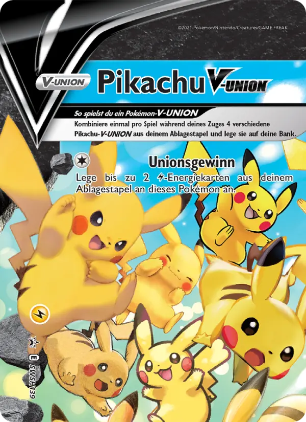 Pikachu V-UNION - SWSH139