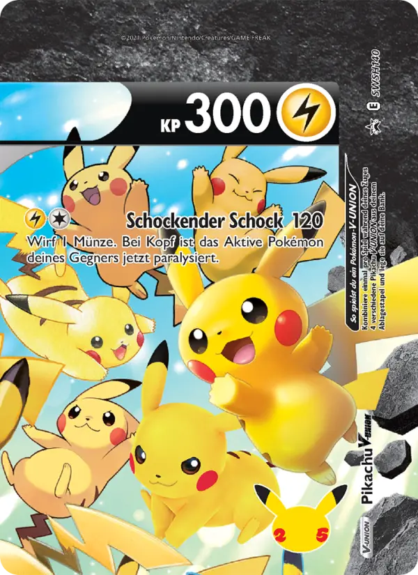 Pikachu V-UNION - SWSH140