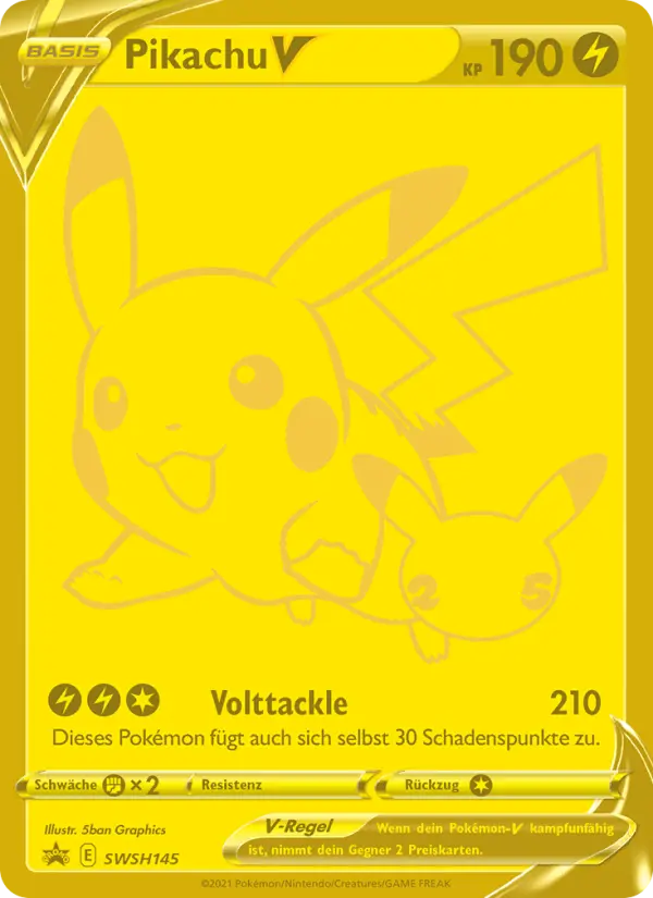 Pikachu V - SWSH145