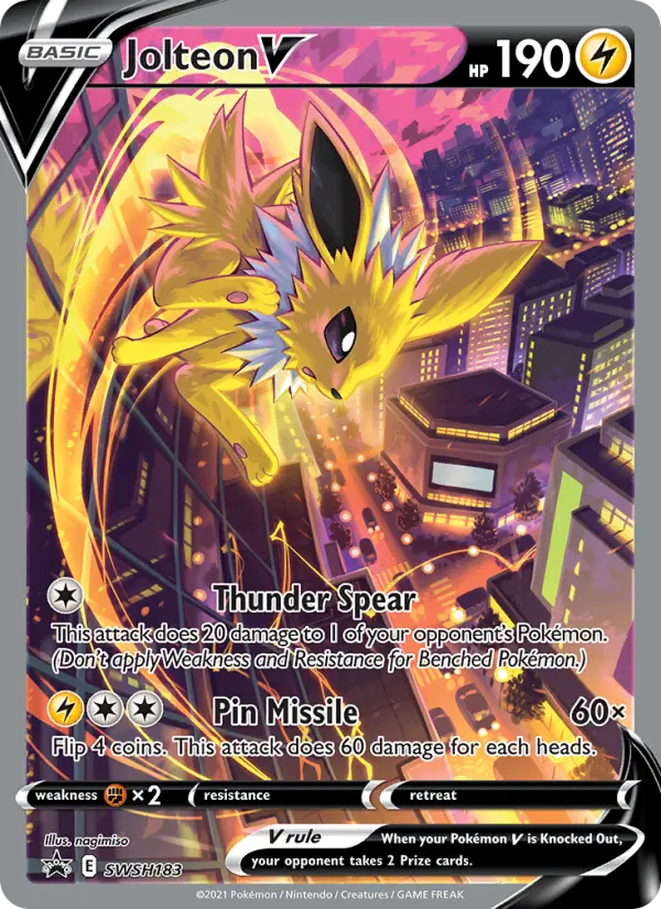 Jolteon V - SWSH183