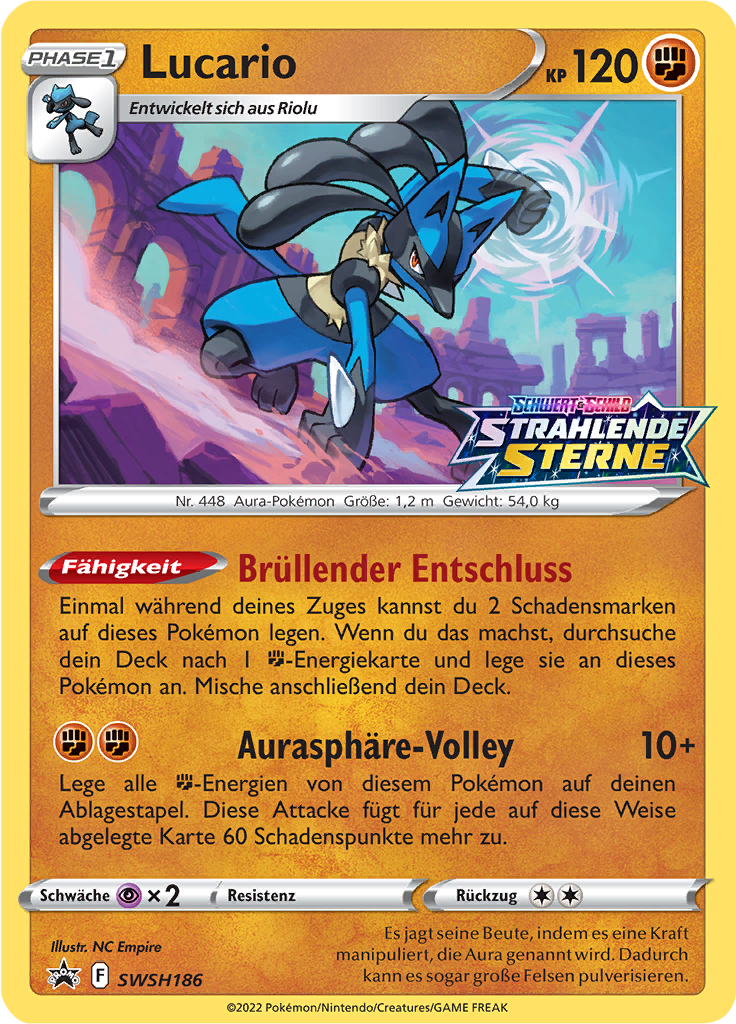 Lucario - SWSH186