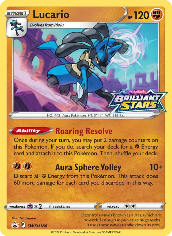 Lucario - SWSH186