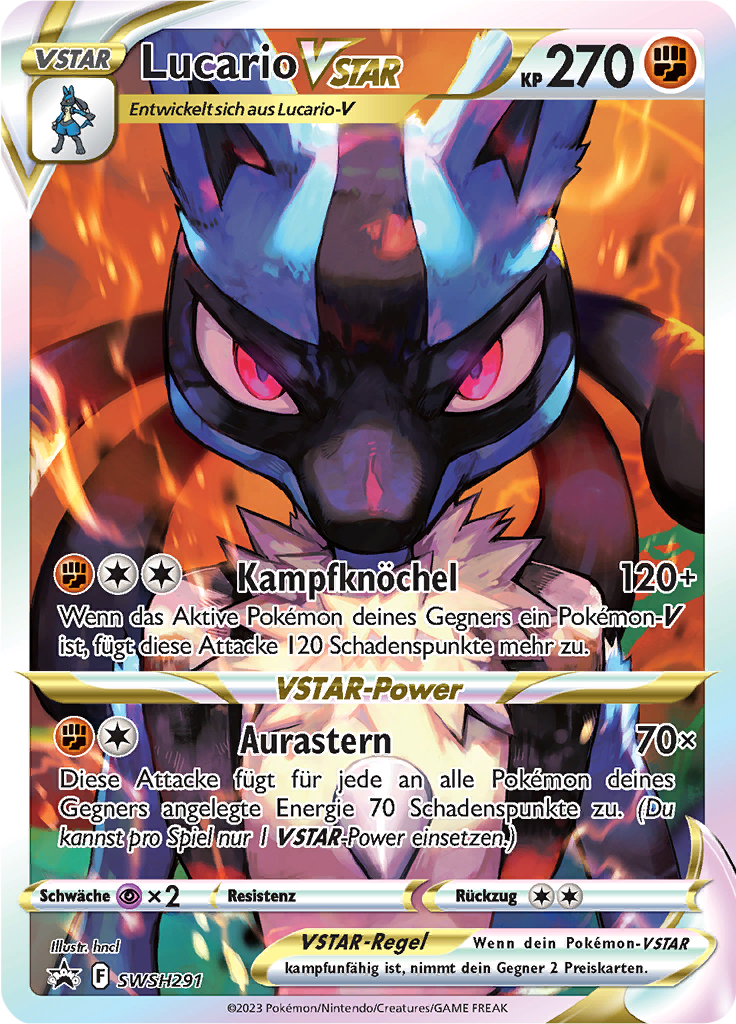 Lucario VSTAR - SWSH291