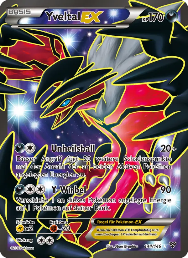 Yveltal EX - 144
