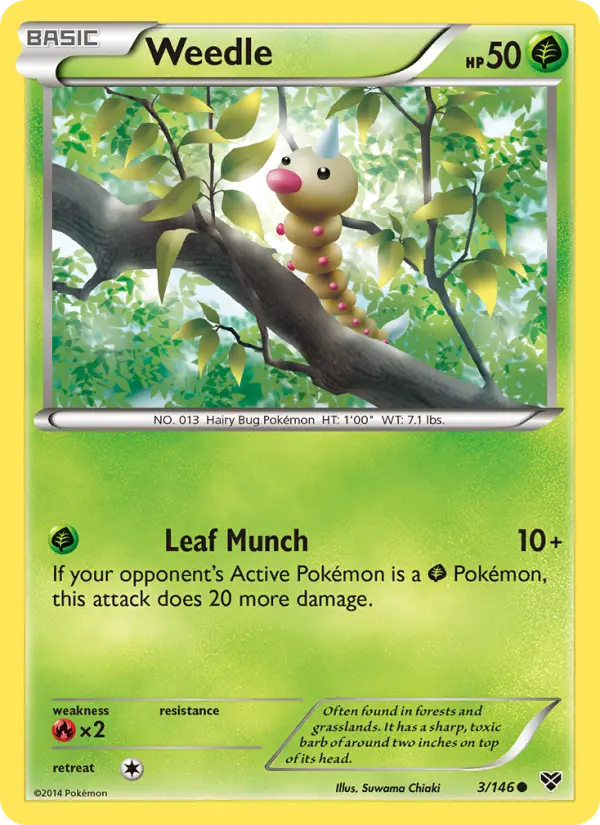 Weedle - 3