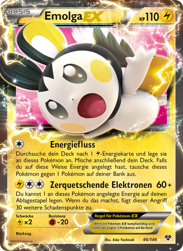 Emolga EX - 46