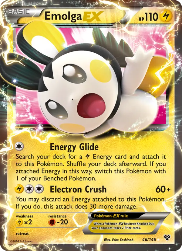Emolga EX - 46