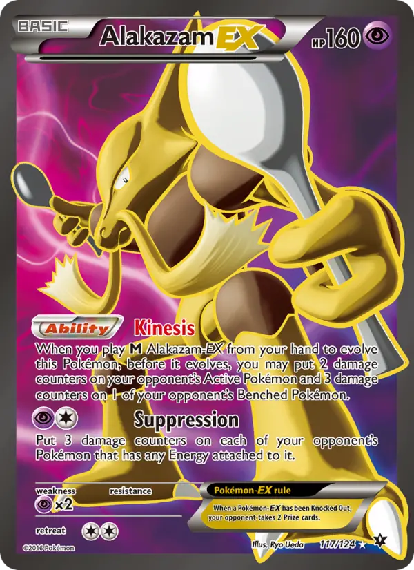 Alakazam EX - 117