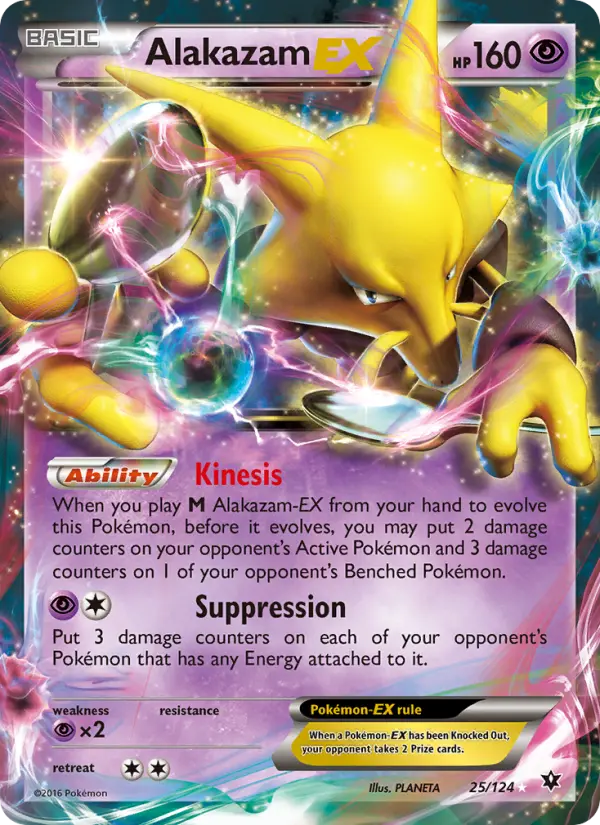 Alakazam EX - 25