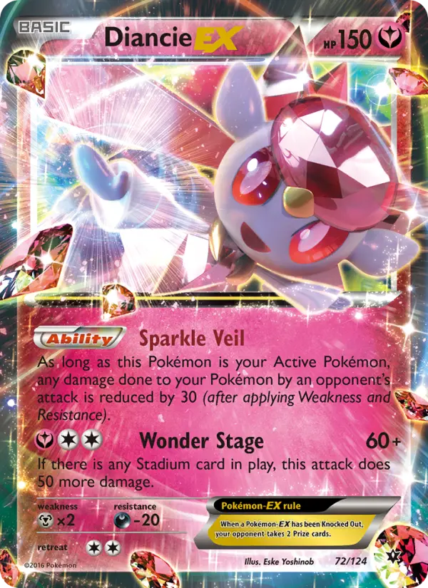 Diancie EX - 72