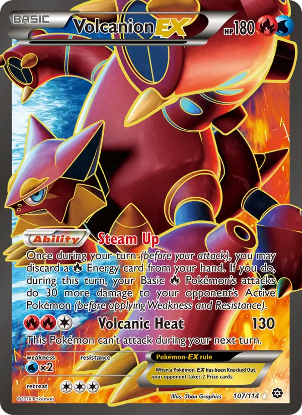 Volcanion EX - 107