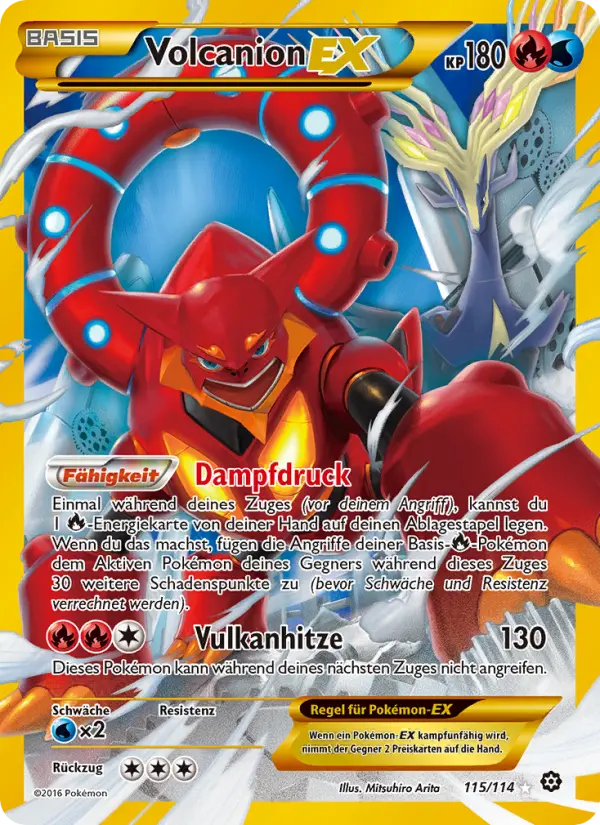 Volcanion EX - 115