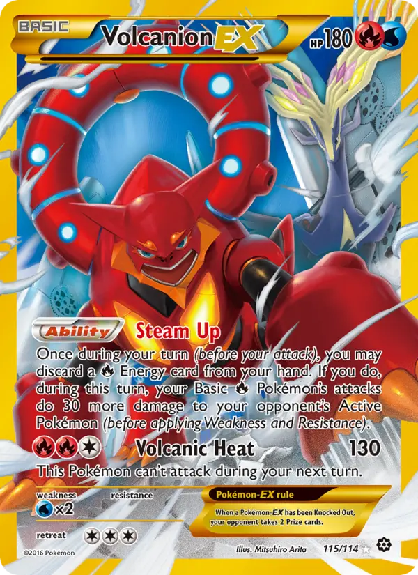 Volcanion EX - 115