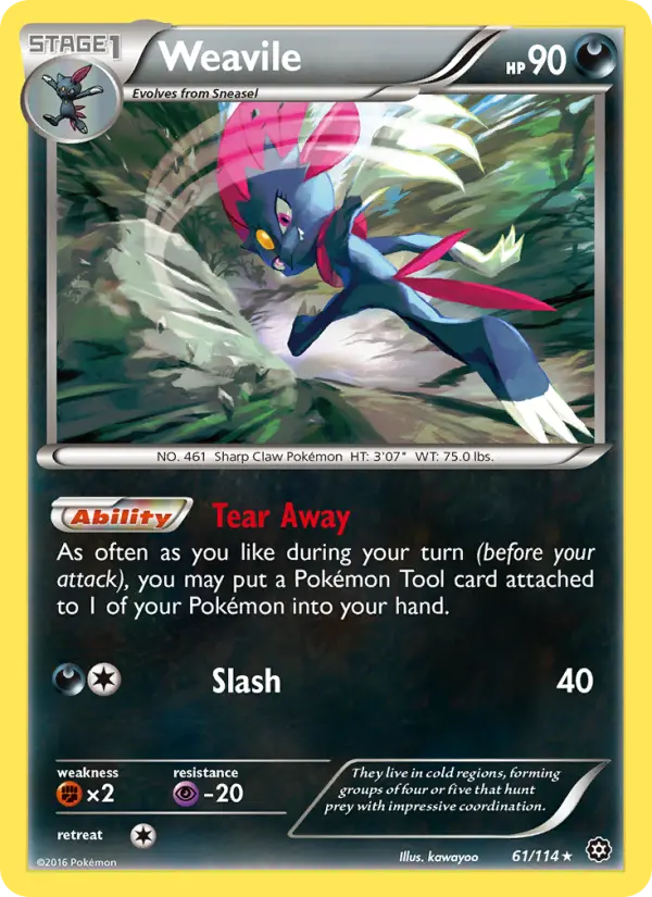 Weavile - 61