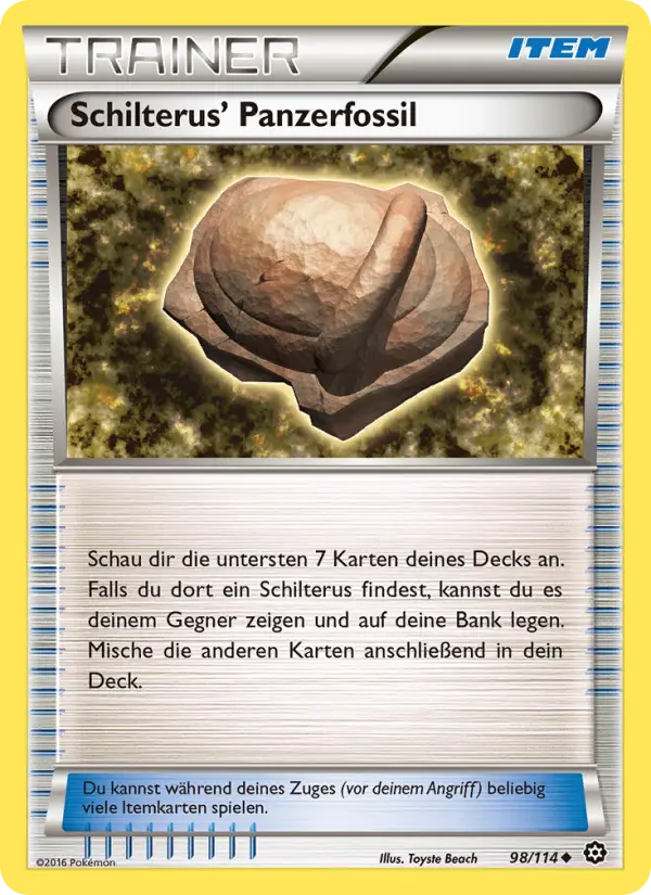 Schilterus' Panzerfossil - 98