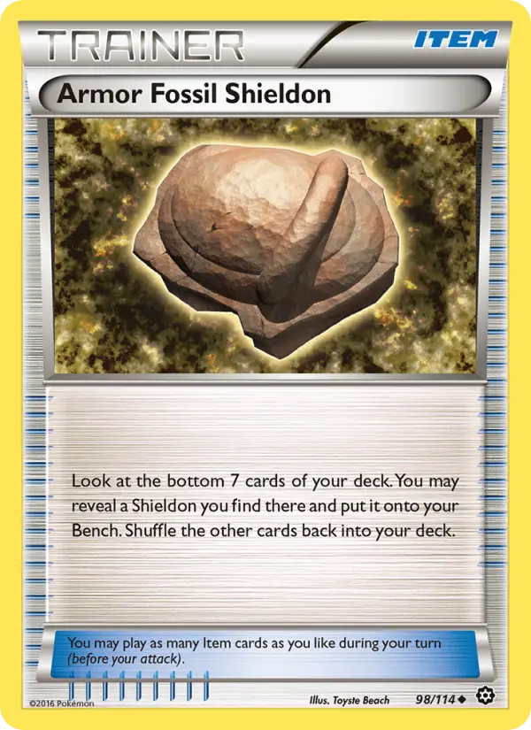 Armor Fossil Shieldon - 98