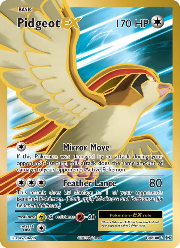 Pidgeot EX - 104