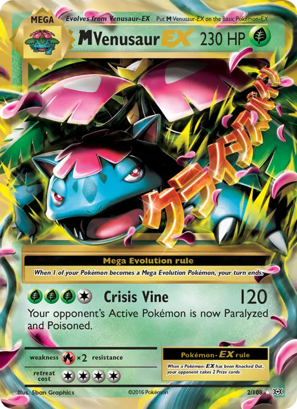 M Venusaur EX - 2