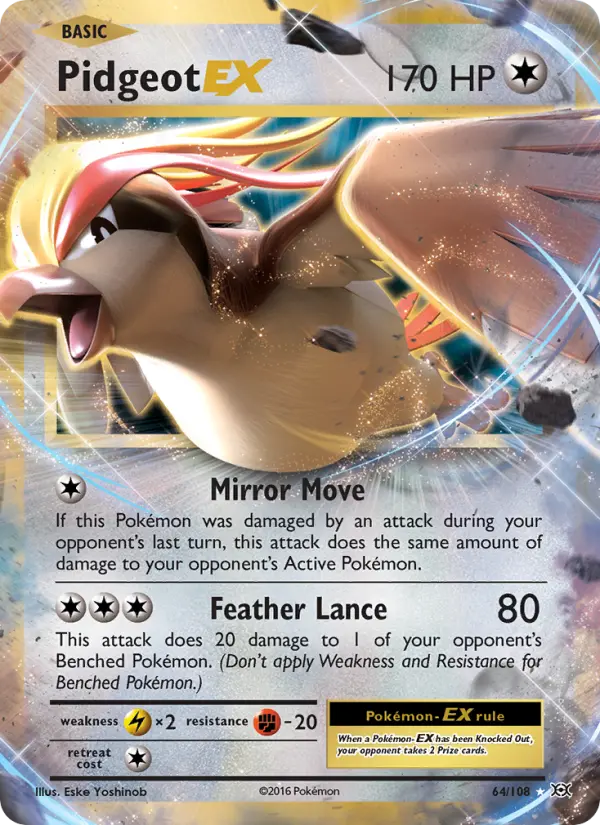 Pidgeot EX - 64