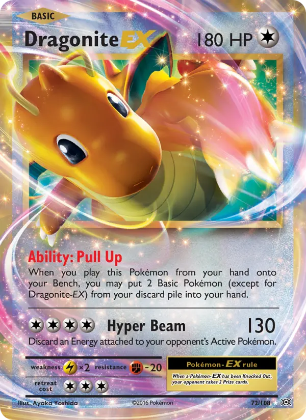 Dragonite EX - 72