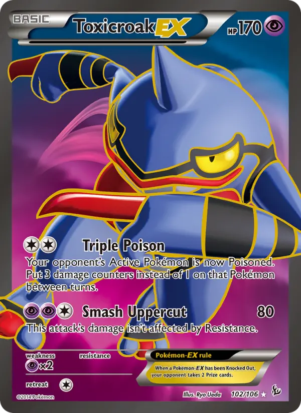Toxicroak EX - 102