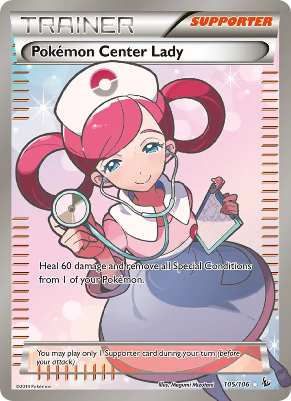 Pokémon Center Lady - 105