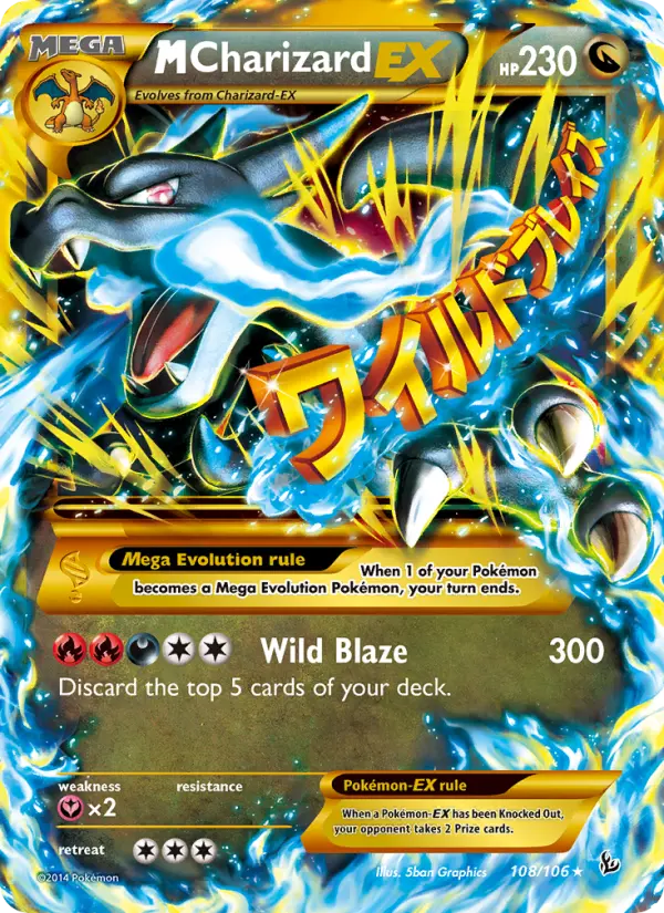 M Charizard EX - 108