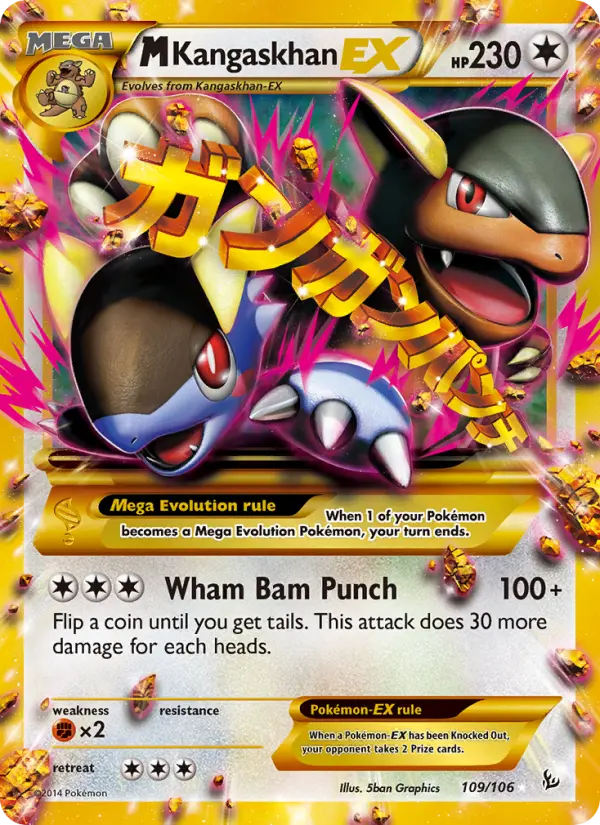 M Kangaskhan EX - 109