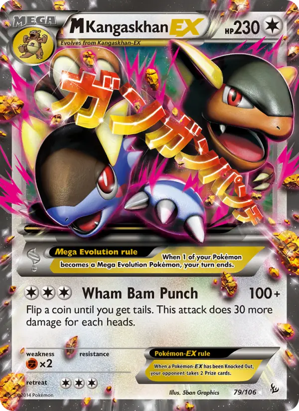 M Kangaskhan EX - 79