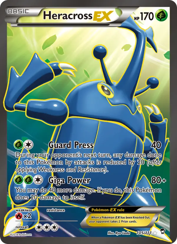 Heracross EX - 105