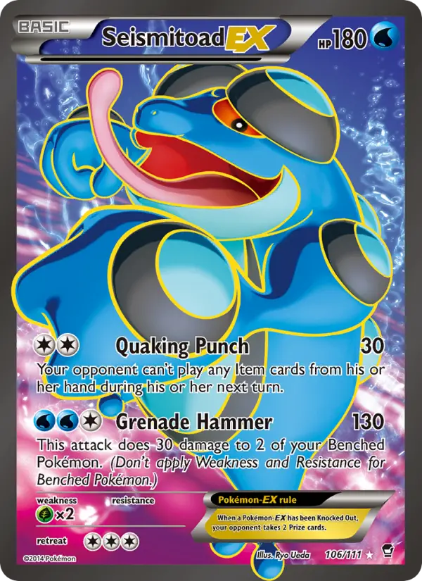 Seismitoad EX - 106