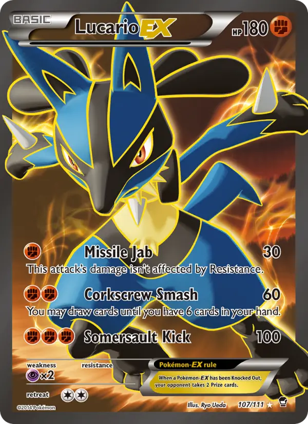 Lucario EX - 107