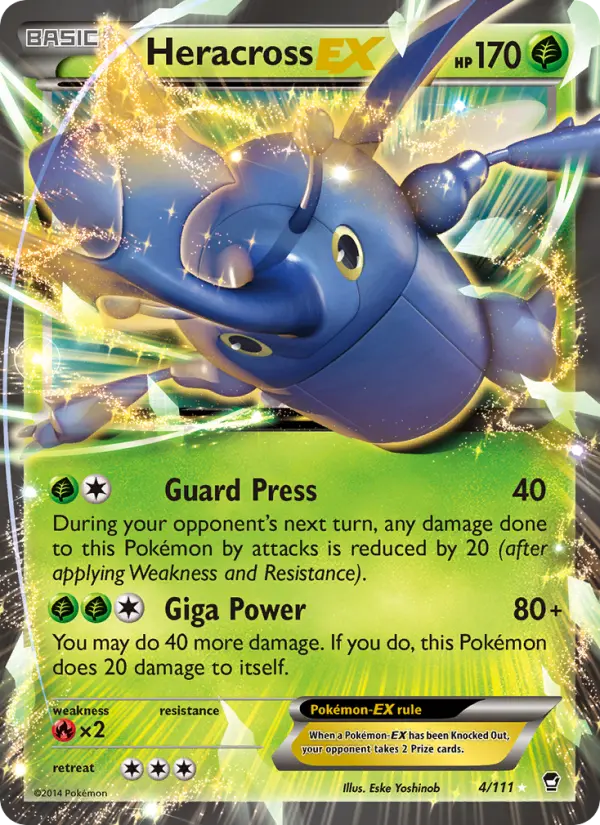 Heracross EX - 4