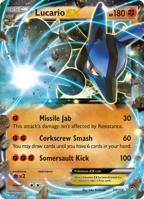 Lucario EX - 54