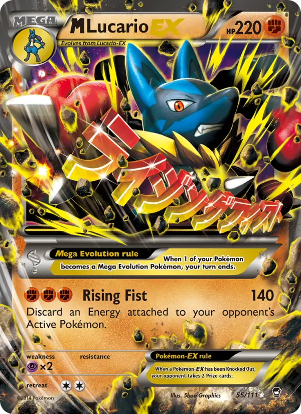 M Lucario EX - 55