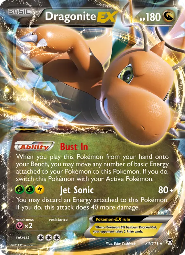 Dragonite EX - 74