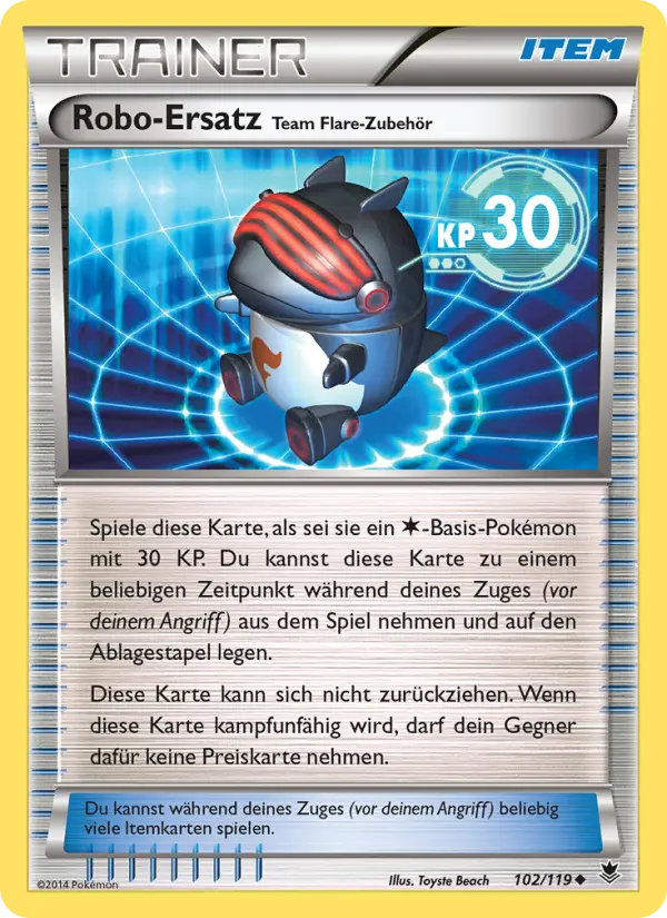 Robo-Ersatz Team Flare-Zubehör - 102