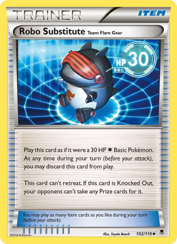 Robo Substitute Team Flare Gear - 102