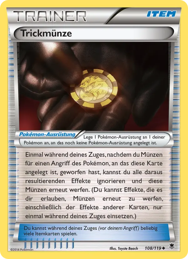 Trickmünze - 108