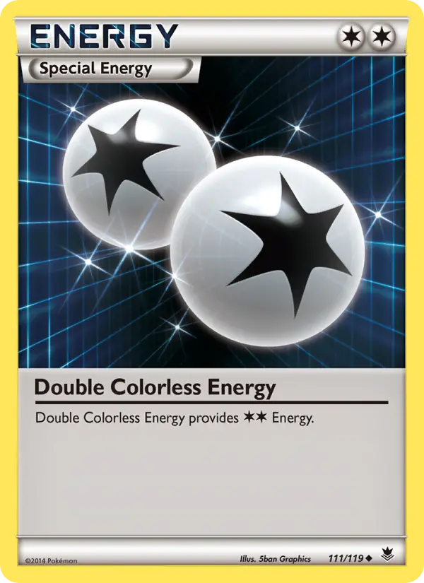 Double Colorless Energy - 111