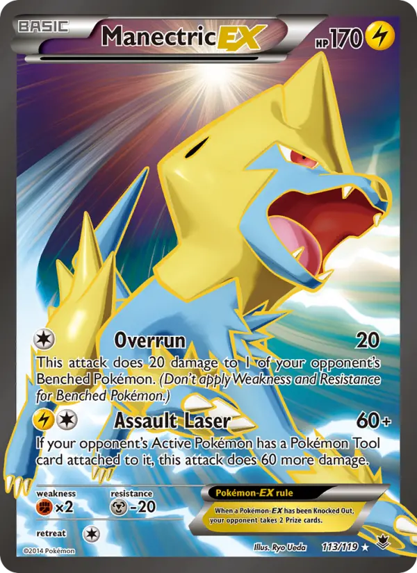 Manectric EX - 113