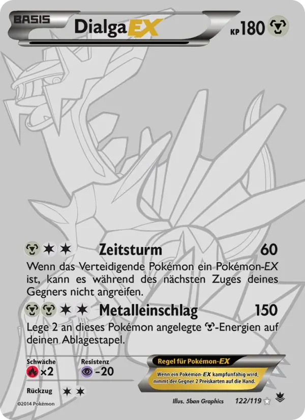 Dialga EX - 122