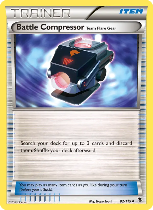 Battle Compressor Team Flare Gear - 92