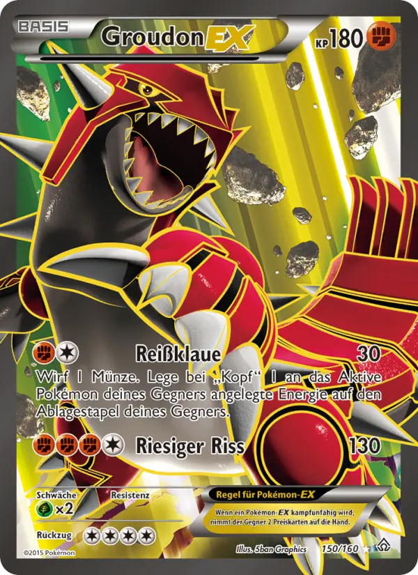 Groudon EX - 150