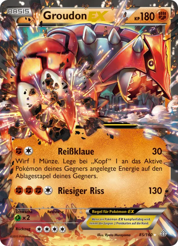 Groudon EX - 85
