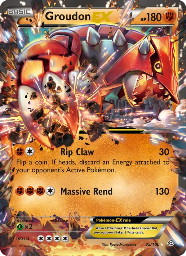 Groudon EX - 85