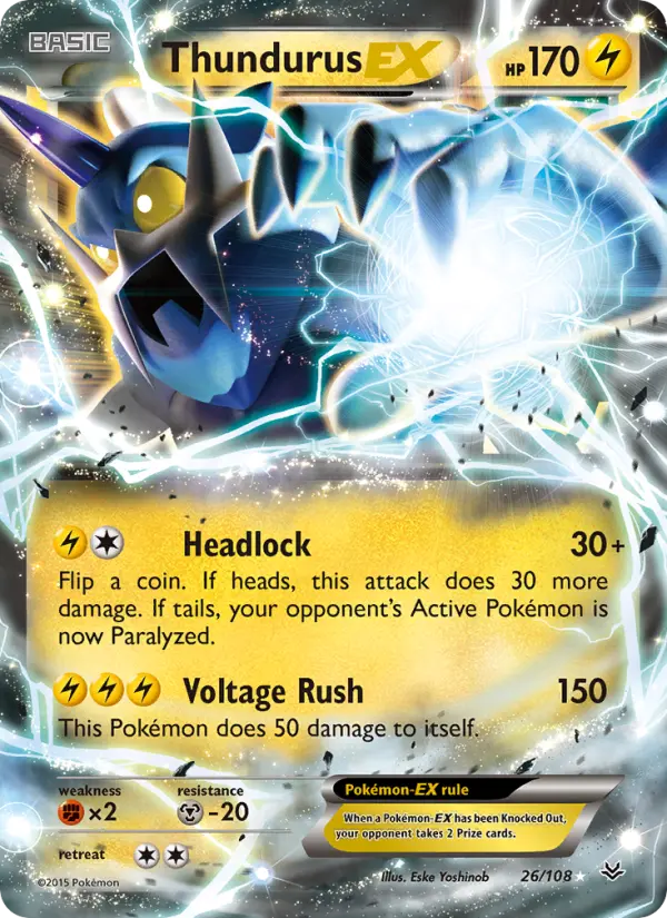 Thundurus EX - 26