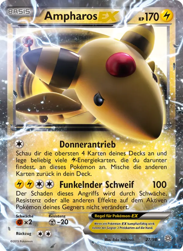 Ampharos EX - 27