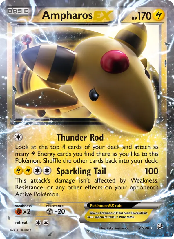 Ampharos EX - 27