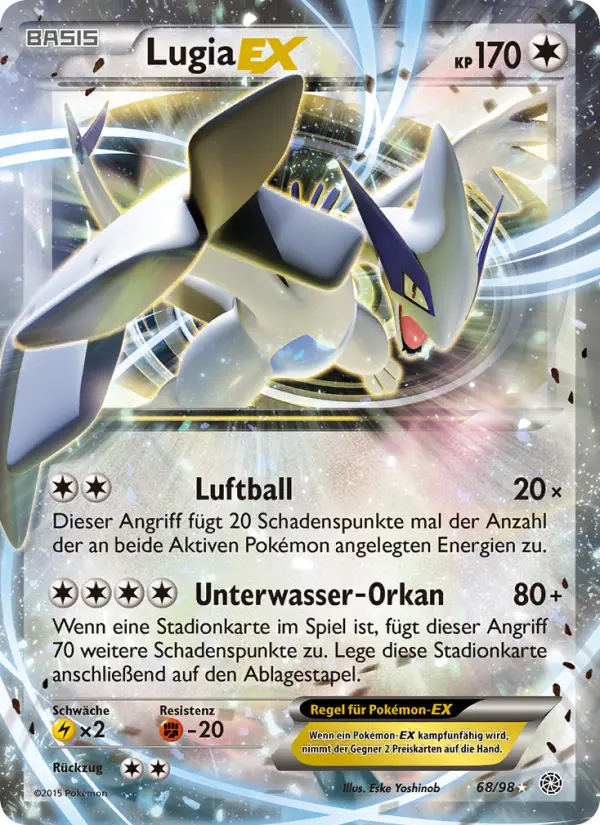 Lugia EX - 68